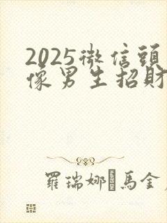 2025微信头像男生招财好运