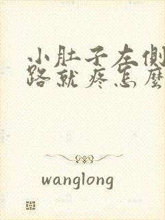 小肚子左侧一走路就疼怎么回事