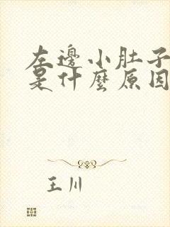 左边小肚子疼痛是什么原因女性