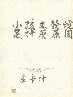 小孩又发烧又吐是什么原因封面