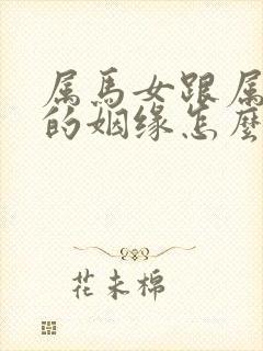 属马女跟属蛇男的姻缘怎么样封面