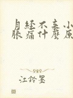 月经不来小肚子胀痛什么原因呢