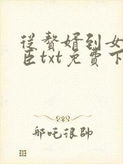 从赘婿到女帝宠臣txt免费下载