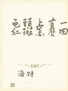 龟头上有一个小红斑怎么回事封面