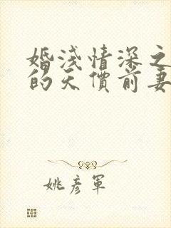 婚浅情深之总裁的天价前妻全文免费