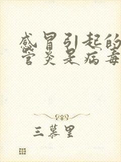 感冒引起的支气管炎是病毒还是细菌