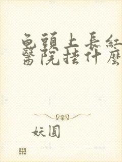 龟头上长红点到医院挂什么科