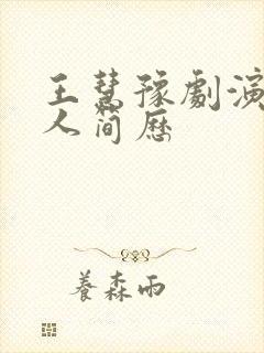 王慧豫剧演员个人简历