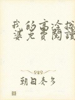 我的高冷总裁老婆免费阅读封面