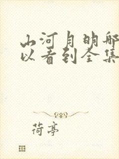 山河月明哪里可以看到全集