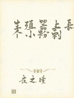 生殖器上长了一个小粉刺