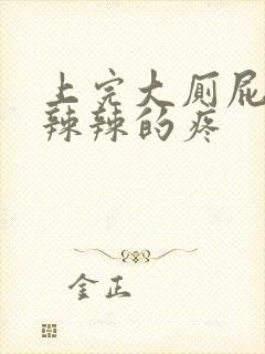 上完大厕屁眼火辣辣的疼