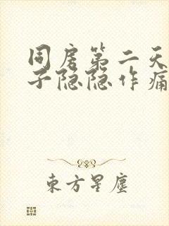 同房第二天小肚子隐隐作痛什么原因