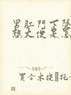 男肛门下坠感老想大便是怎么回事封面