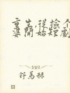 重生,从捡个老婆开始短剧