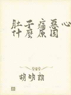 肚子痛恶心想吐什么原因