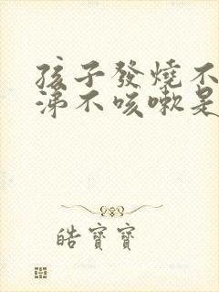 孩子发烧不流鼻涕不咳嗽是什么原因