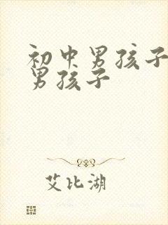 初中男孩子喜欢男孩子