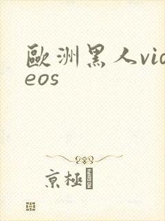 欧洲黑人videos