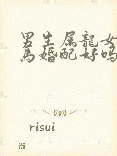 男生属龙女生属马婚配好吗