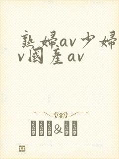熟妇av少妇av国产av