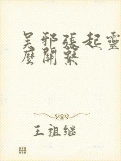 吴邪张起灵是什么关系