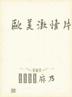 欧美激情片一区