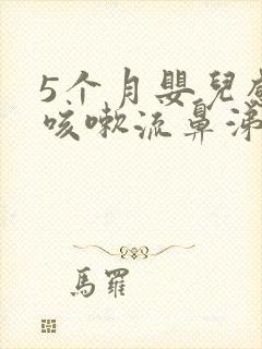 5个月婴儿感冒咳嗽流鼻涕