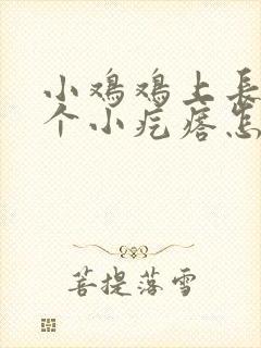 小鸡鸡上长了一个小疙瘩怎么办