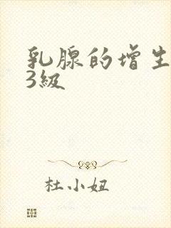 乳腺的增生结节3级