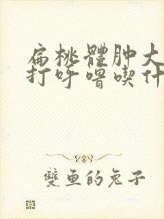 扁桃体肿大睡觉打呼噜吃什么药好