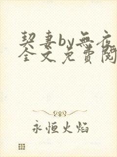 契妻by无夜若全文免费阅读