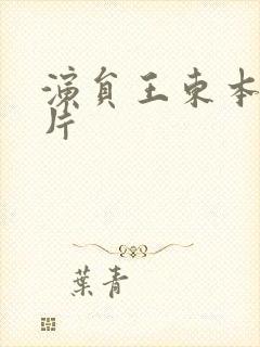 演员王东本人照片