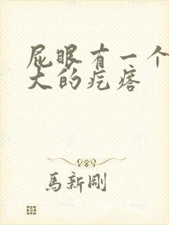 屁眼有一个豆子大的疙瘩