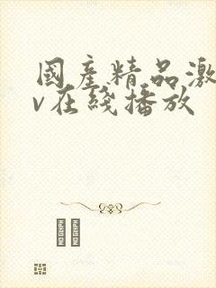 国产精品激情av在线播放