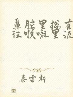 鼻腔里总有鼻涕往喉咙里流