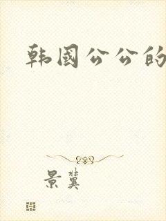 韩国公公的儿媳