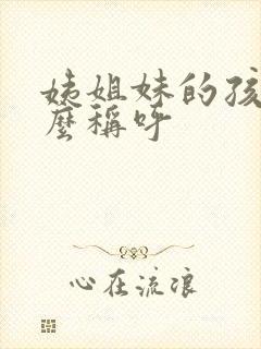 姨姐妹的孩子怎么称呼封面