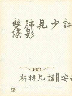 双肺见少许纤维条影封面