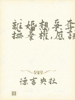 离婚想争夺孩子抚养权,应该提供哪些证据