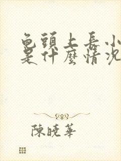 龟头上长小肉粒是什么情况封面