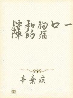 腰和胸口一阵一阵的痛