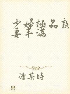 少妇极品熟妇人妻丰满