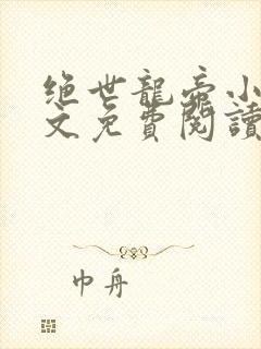 绝世龙帝小说全文免费阅读