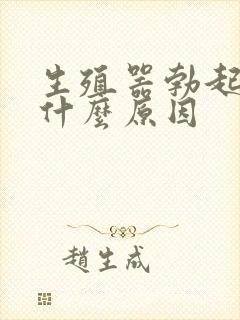 生殖器勃起不坚什么原因