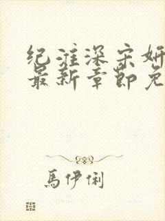 纪淮深宋妍小说最新章节免费阅读全文封面