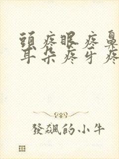 头疼眼疼鼻子疼耳朵疼牙疼颈椎疼封面