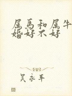 属马和属牛的结婚好不好