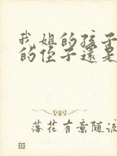 我姐的孩子是我的侄子还是我外甥