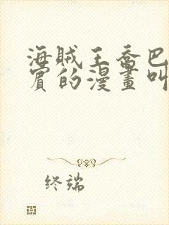 海贼王乔巴和罗宾的漫画叫啥